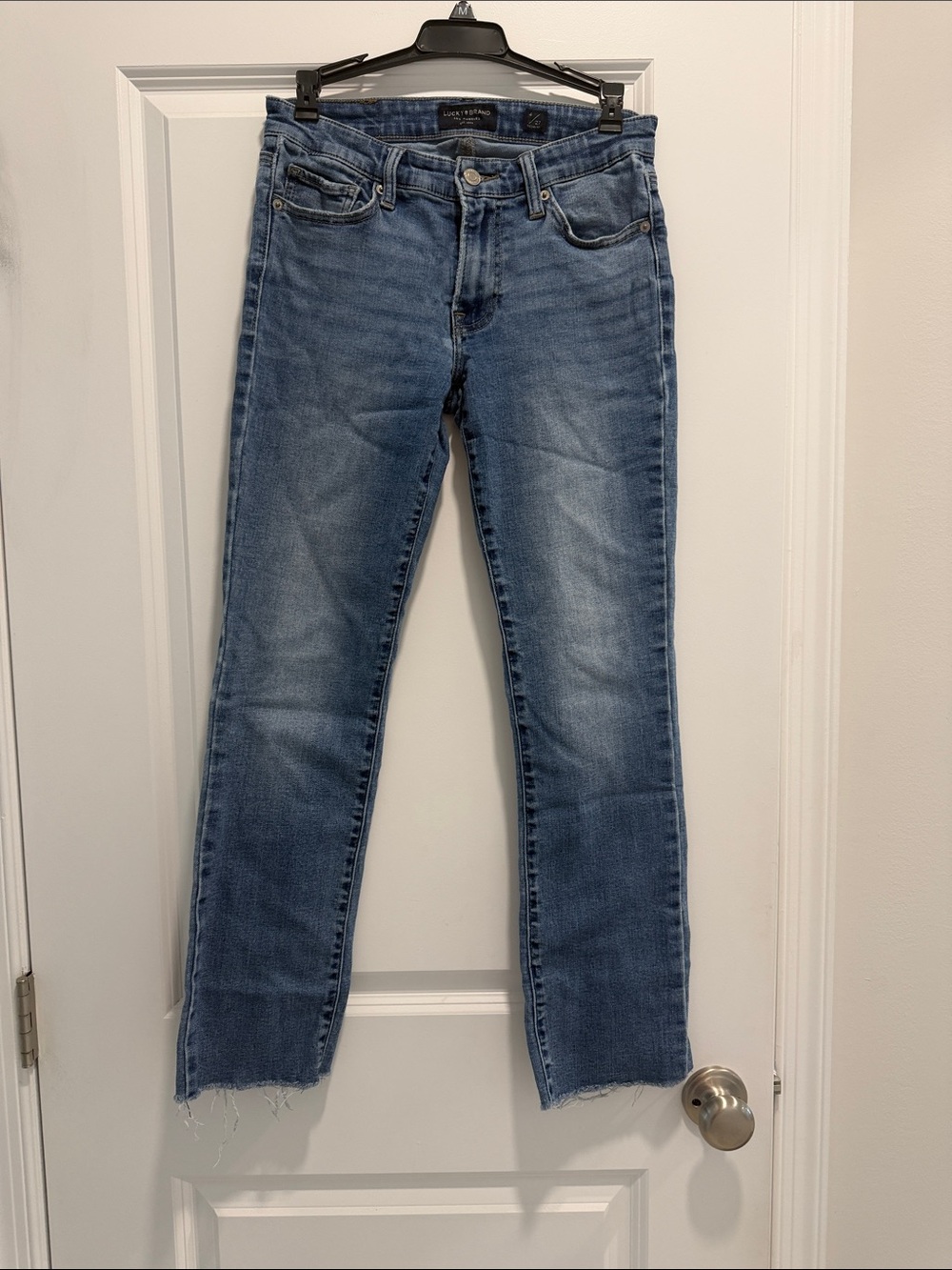 Lucky Brand Women's Blue Straight-Leg Jeans